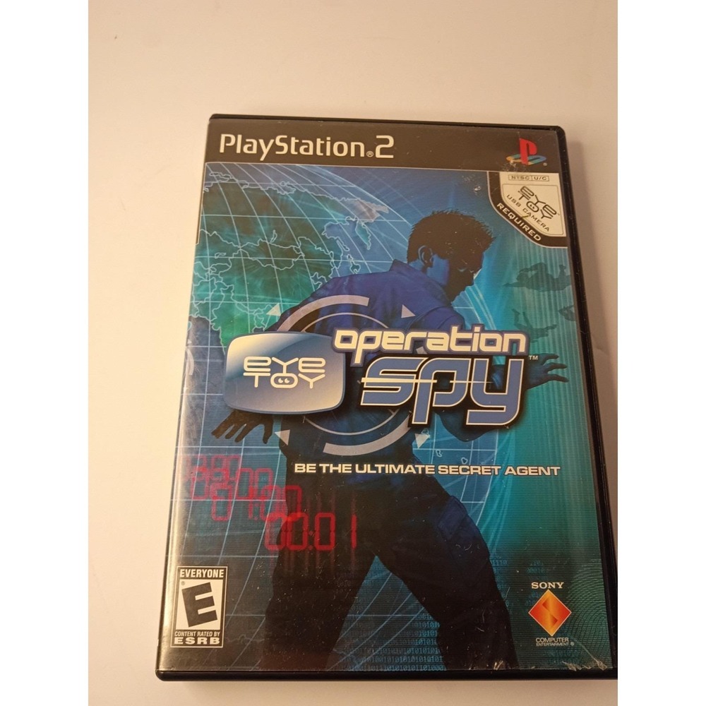 Eye Toy Operation Spy Sony PlayStation 2 PS2 Video Game - Complete w/ Manual CIB